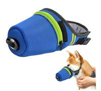 Máscara de respirador de Perros, máscara de Gas para Perros Ajustable, hocico de Aire de Aire de Mascota Reutilizable y Anti-Fog Transpirable Transpirable