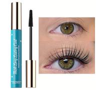 Máscara de rímel resistente al agua, 5D negra, no se aglutina, alarga y volumen, larga duración y resistente a las manchas, pestañas largas, efecto de pestañas postizas, maquillaje de ojos extra largo
