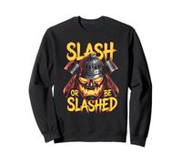 Máscara de samurái demoníaco Oni de Corte o Corte Sudadera