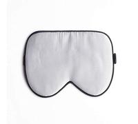 Máscara de seda de doble cara para ojos 100 seda seda máscara de ojos opaca, gafas de seda sueño