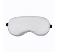 Máscara de seda para dormir, máscara de noche de ensueño, suave y relajante, vendaje para dormir para mujeres y hombres, siesta relajada (plateado)