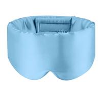 MáScara De Seda Para Ojos 2 antifaces de seda morera for dormir for mujer y hombre, suaves cómodos, con banda ajustable Para Noche(Sky Blue)
