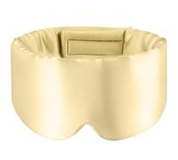 MáScara De Seda Para Ojos 2 máscaras de seda morera for dormir, antifaz opaco for lado, parche for los ojos viaje, suave y lisa Para Noche(Beige)