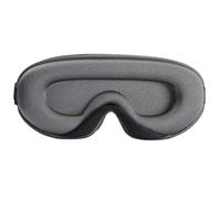 MáScara De Seda Para Ojos 2 máscaras for dormir de seda con espuma viscoelástica 3D, suaves parches for los ojos, cómodas y diseño tridimensional, transpirables Para Noche(Gray)