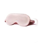 Máscara De Seda Para Ojos Mascarilla For Dormir De Seda Natural, For Suave, Parche For Ojos, Visera Transpirable, Vendaje For En Los For(Pink)