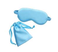 Máscara De Seda Para Ojos Sombra de ojos doble cara seda pura, mascarilla for dormir, parche for los, vendas for, protección for la salud del sueño, luz(With A Bag-05)