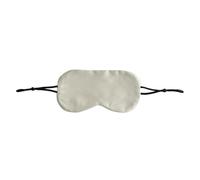 Máscara De Seda Para Ojos Summer Thin Eye Mask Adult Soft Blindfold Smooth Eyeshade For Sleeping Travel Yoga Elastic Band(Beige,1pc)