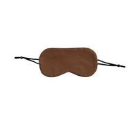 Máscara De Seda Para Ojos Summer Thin Eye Mask Adult Soft Blindfold Smooth Eyeshade For Sleeping Travel Yoga Elastic Band(Coffee,1pc)