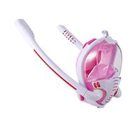 Máscara de snorkel de silicona antivaho y totalmente seca para buceo y natación para niños y adultos.