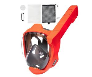 Máscara de snorkel para adultos - Equipo Facial Completo Antigoteo Con Visión Panorámica | Máscara Snorkel Facial Completa Adultos - Adecuado Para Viajes Submarinos, Piscina, Hombres y Mujeres, Nataci