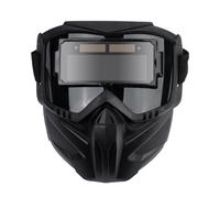 Máscara de soldadura automática profesional montada en la cabeza, con filtro de luz, antirreflejos, equipo de casco, máscara protectora, gafas de soldadura, oscurecimiento de gafas de soldadura,