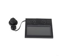 Máscara de soldadura con energía solar con diseño a prueba de salpicaduras y vidrio óptico para un funcionamiento seguro (clásico)