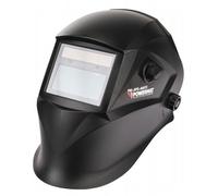 Máscara de soldadura profesional auto-oscurecimiento escalón 9/13 DIN Negro tecnología True Color