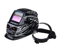 Mascara de Soldar, Careta para Soldar Solar auto oscureciendo rango ajustable Sensor de arco Soldadura eléctrica Máscara de soldadura del casco Lente de soldadura para la máquina de soldadura(Type 1)