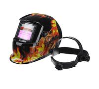 Mascara de Soldar, Careta para Soldar Solar auto oscureciendo rango ajustable Sensor de arco Soldadura eléctrica Máscara de soldadura del casco Lente de soldadura para la máquina de soldadura(Type 2)