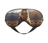 Máscara de sueño india de alpaca para los ojos, bloquea perfectamente la luz para mujeres y hombres, diadema suave y cómoda para viajar