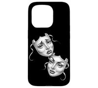 Máscara de Teatro Chicano Cry Now Smile Later Carcasa para iPhone 15 Pro