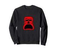 Máscara de teatro tradicional japonesa Sudadera