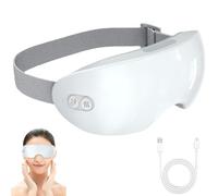 Máscara de terapia de vapor de Eyerelis, máscara inteligente y fría de vapor fría para círculos oscuros, hinchazón, rociador de niebla de ojo para alivio de ojos secos - 2 niveles (1Set)