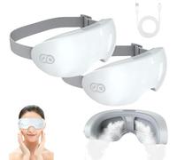 Máscara de terapia de vapor de Eyerelis, máscara inteligente y fría de vapor fría para círculos oscuros, hinchazón, rociador de niebla de ojo para alivio de ojos secos - 2 niveles (2Set)