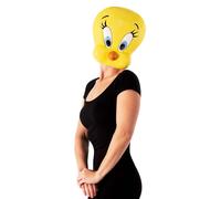 Máscara De Tweety Bird Para Adultos Space JAM Accesorio De Disfraz Elegante