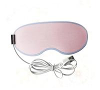 Máscara de Vapor para Ojos Compresa Caliente de Algodón Rosa, Usb