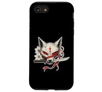Máscara de zorro samurái Katana Carcasa para iPhone SE (2020) / 7 / 8