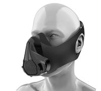 Máscara Deportiva Ajustable, Máscara para Correr, Máscara de Entrenamiento de Barrera de oxígeno,Niveles de respiración Máscara de Entrenamiento con Resistencia al Aire para Fitness, Ejercicio