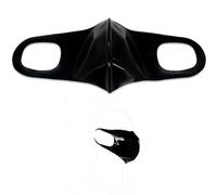 Máscara Erótica de Látex - Mascarilla BDSM y Sexy de Media Cara, Cubreboca Ajustado para Juegos Sensuales y Role Play, Accesorio de Fantasía Sexual