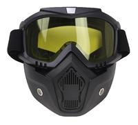 Máscara Especial for Soldadura y Corte, Nueva máscara Protectora de Seguridad 2024 con Gafas de Soldadura antideslumbrantes/70(Yellow)