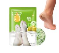 Máscara Exfoliante de Pies | Suavizante Iluminador,Máscara de Pies Exfoliante para Talones de Mujer,de Uso en el Hogar, Diario, para Viajes, Spa, Salón, Día, Noche, Belleza e