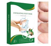 Máscara Exfoliante Pies | 2 Pares Pies Hidratante Exfoliante,Removedor Piel Muerta Hombre Mujer Uso Diario Noche