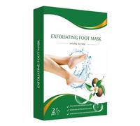 Máscara Exfoliante Pies | Paquete de 2 Pares Mascarillas de Cuidado para los Pies,Calcetines Removedor De Callosidades Unisex Para Ritual Nocturno Uso Antes De Zapatos Recuperación Post Entrenamiento