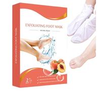 Máscara Exfoliante Pies,Paquete de 2 Pares Mascarillas de Cuidado para los Pies | Removedor Piel Muerta Hombre Mujer Uso Diario Noche