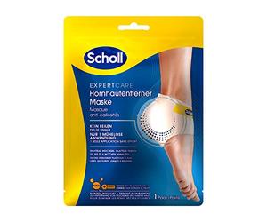 Máscara exfoliante Scholl para eliminar callos - Calcetines para eliminar callos - Máscara para pies sedosos y suaves