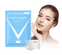Máscara facial 4D con gancho en forma de V, máscara facial de gel reafirmante y adelgazante, máscara facial en V, máscara de barbilla, doble máscara