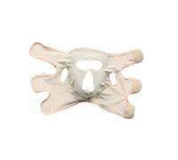 Máscara Facial Completa Talla L de Tejido Beige, Tipo Delgada