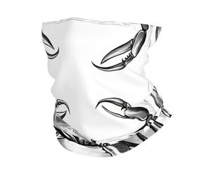 Máscara facial con estampado de cangrejo de dibujos animados, bufanda para clima frío, bufanda a prueba de viento, calentador de cuello de invierno para hombres y mujeres