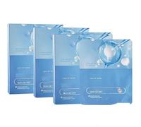 Máscara facial de colágeno, máscara facial de colágeno bio, máscara facial de piel de vidrio, máscara coreana de colágeno profundo antiarrugas, para todo tipo de piel, 10 unidades/caja (3 cajas)