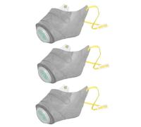 Máscara facial de perro, bozal reutilizable con filtro para cachorro, ajuste flexible, fundas faciales ajustables para caminar, correr, acampar, respirar suavemente