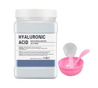 Máscara Facial De Polvo Con ácido Hialurónico, Hidratante Y Reafirmante, Máscara Gel Peel-Off Profesional Para Todo Tipo De Piel, 650g, Ideal Para Uso En Spa O En Casa, Incluye Espátula De Aplicación