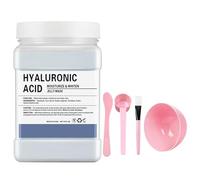 Máscara Facial De Polvo Con ácido Hialurónico, Hidratante Y Reafirmante, Máscara Gel Peel-Off Profesional Para Todo Tipo De Piel, 650g, Ideal Para Uso En Spa O En Casa, Incluye Espátula De Aplicación