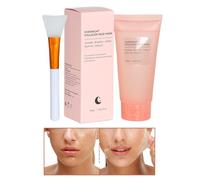 Máscara Facial Despegable Para Descanso Nocturno | Nocturna | Cubierta Reafirmante Con Hidratación Mujeres Rutina Nocturna Hogar Salón SPA Cuidado Facial Belleza