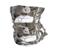 Máscara facial estilo diadema, Opossum In Snow, diadema deportiva adecuada para viajes, esquí y ciclismo.