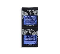 Apivita Mascarilla Express Lavanda de Mar Hidratante y Antipolución 2 x 8 ml