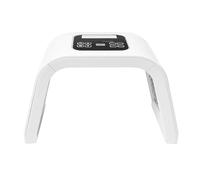 Máscara facial LED 7 colores claros 287 SMD rejuvenecimiento de la piel | Mascarilla LED de belleza, dispositivo de terapia de luz, temporizador de 5 - 60 min, 100-240 V, tratamiento del acné