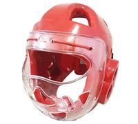 Máscara Facial para Casco de Artes Marciales con diseño Ajustable para jóvenes y Luchadores en Taekwondo Premium Shock Head Guard Kickboxing