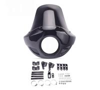 Máscara Faro carenado lámpara Motocicleta Parabrisas Alto para Harley | Carenado ABS resistente a impactos, abrazaderas de horquilla ajustables de 35-49 mm, 5,75''