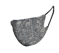 MASCARA FILTRANTE TUCANO RINA GRIS 662 DOS UNIDADES