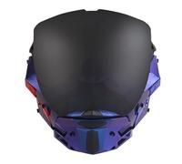 MáScara Futurista Cara Completa, 2 Estilos Disponibles, para Airsoft Paintball CS Juegos Guerra Equipo Protección(Purple)